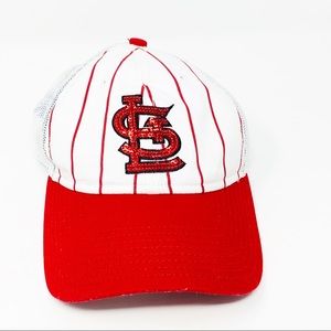MLB St Louis Cardinals Bling Sequin Truckers Hat